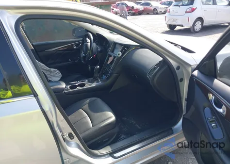 2018 Infiniti Q50 2.0T Luxe from USA, damaged, VIN JN1CV7AP6JM240377